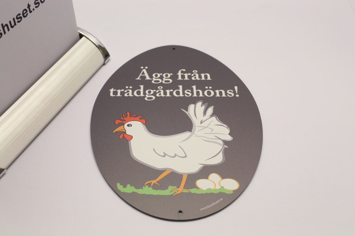 Skylt ägg